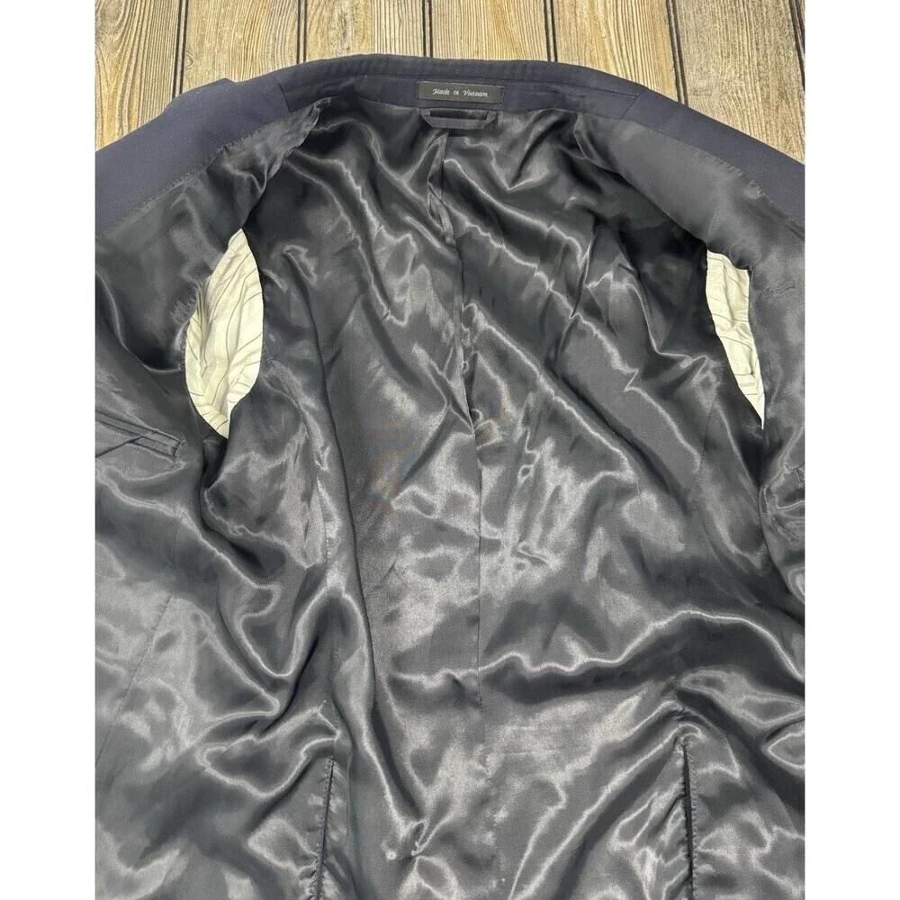 Lauren Ralph Lauren Boys 16R NAVY BLUE Two Button Blazer Sport Coat Jacket